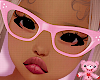 ! pink cat eye glasses