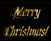 Merry Christmas Gold Ani