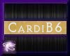 ~Mar CardiB6 Black (Gol)