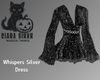 Whispers Silver Dress