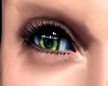 green/hazel eyes