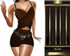 SUEDE SEXY TWO PIECE