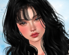 Evelyn Black + bangs