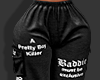 ღ Black Bad Joggers
