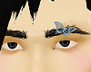 butterfly eyebrows
