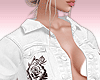 White Jacket with Roses