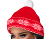 Winter beanie red orname