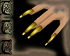 TTT SnakeSkin Nails~Gold