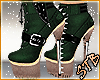 (STB) Green  Boots