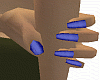 *blue nails