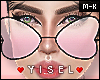 Y. Chic Heartbeat Glasse