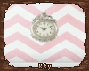 K. Silver Clock
