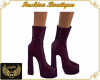 NJ] Alfia Purple Boots