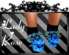 *Roxi* Blue Flame Heels