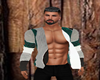 Sexy Open Shirt Green