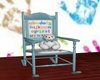 *Chaise Baby Bleue