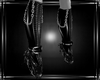 black ballet boots