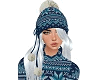 *Blue Fair Isle Beanie*