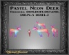 Pastel Neon Trigg Deer