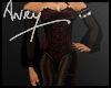 [Anry] Vamp red dress