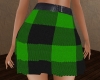 RLL Green Plaid Skirt