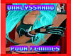 gloves cyan skeletton