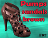 Pumps sandals brown