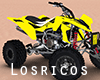 L. Yellow ATV Quad
