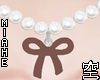 空 Pearl Bow Brown 空
