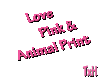 LovePink&AnimalP Desk+