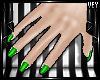 V* Green Nails '