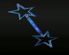 blue star rave wand (R)