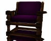 Purple Reflective Chair