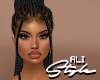 Kimya braids black