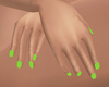 Nails Green (hands)