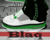 Green white black jordon