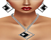 Black Manda Jewelry Set