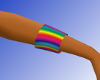 L rainbow armband