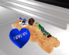 cuddle love bear boy