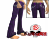 Purple Punk Plaid Pants