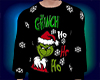 Grinch Black Sweater