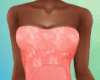 Peach Chiffon Dress