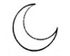 P. Moon sticker