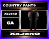COUNTRY PANTS