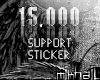 mik™15k Support|Sticker