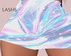 holographic skirt.