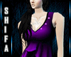 [sz] purple long dress