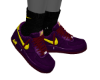 Purp/Yel Forces Socks