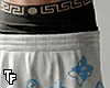 r. LV Shorts White