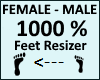 Feet Scaler 1000%